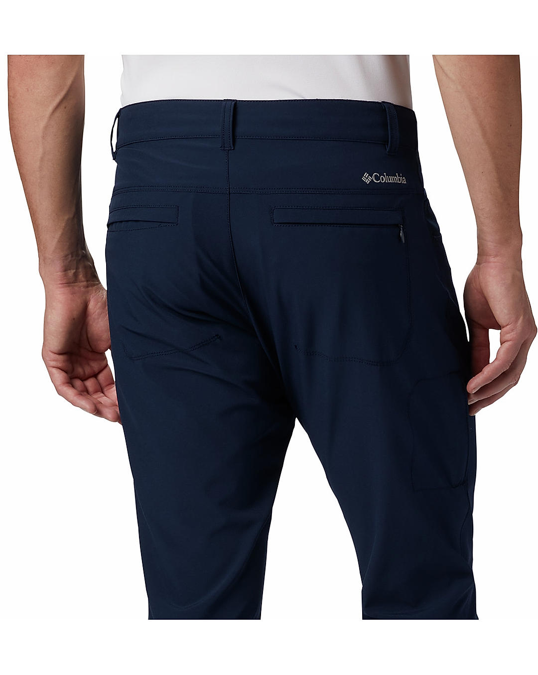 Columbia Mens Navy Omni-Shield Outdoor Elements Stretch Pant