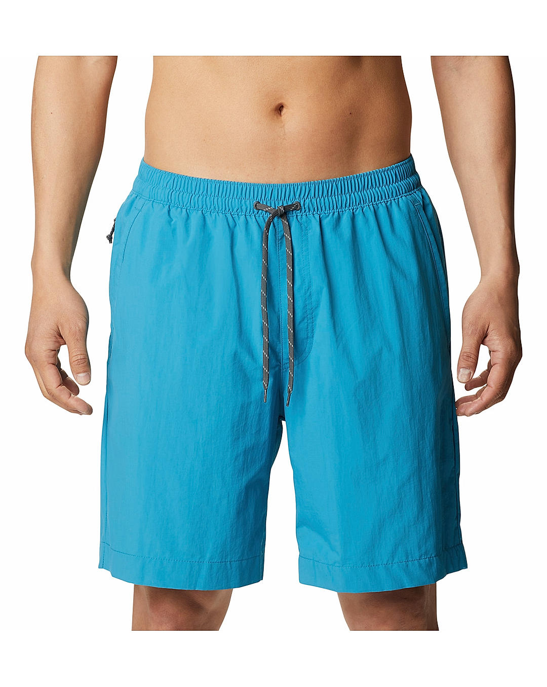 Columbia Mens Blue Omni-Shield M Summerdry Short