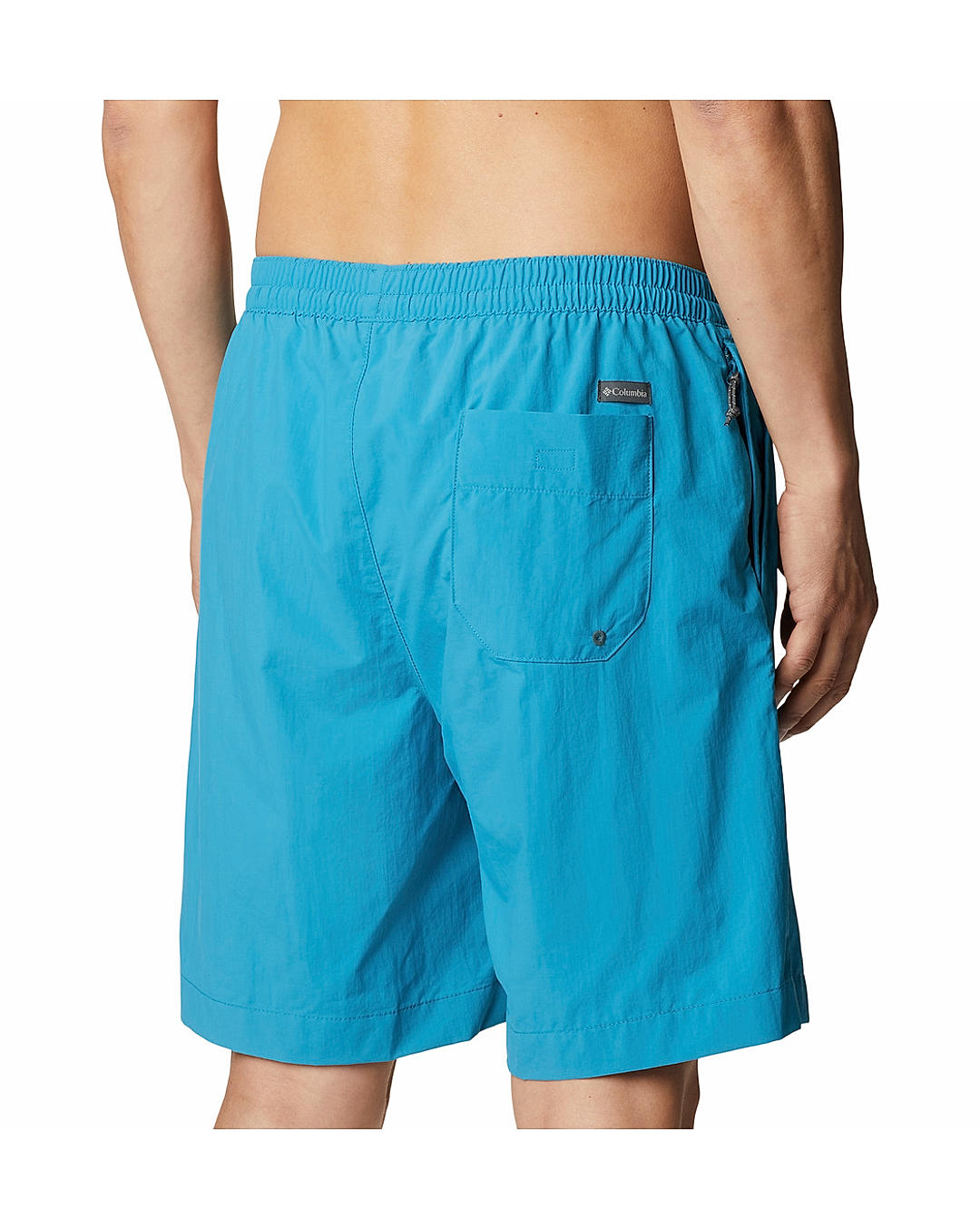 Columbia Mens Blue Omni-Shield M Summerdry Short