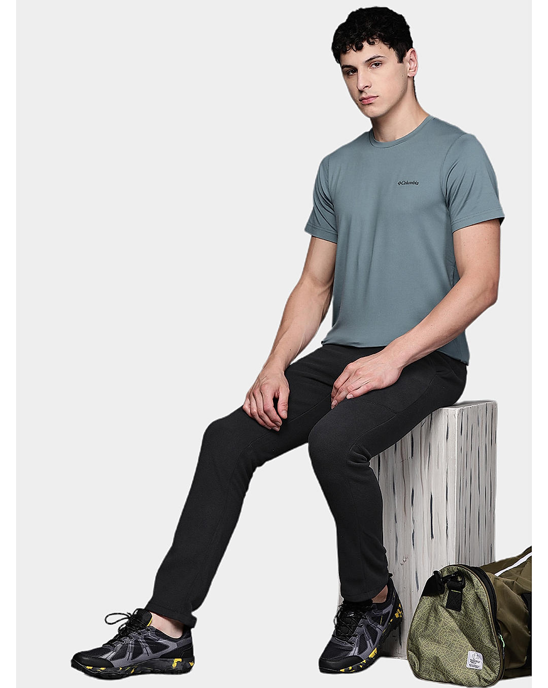 Columbia Mens Black Rapid Expedition Fleece Trouser