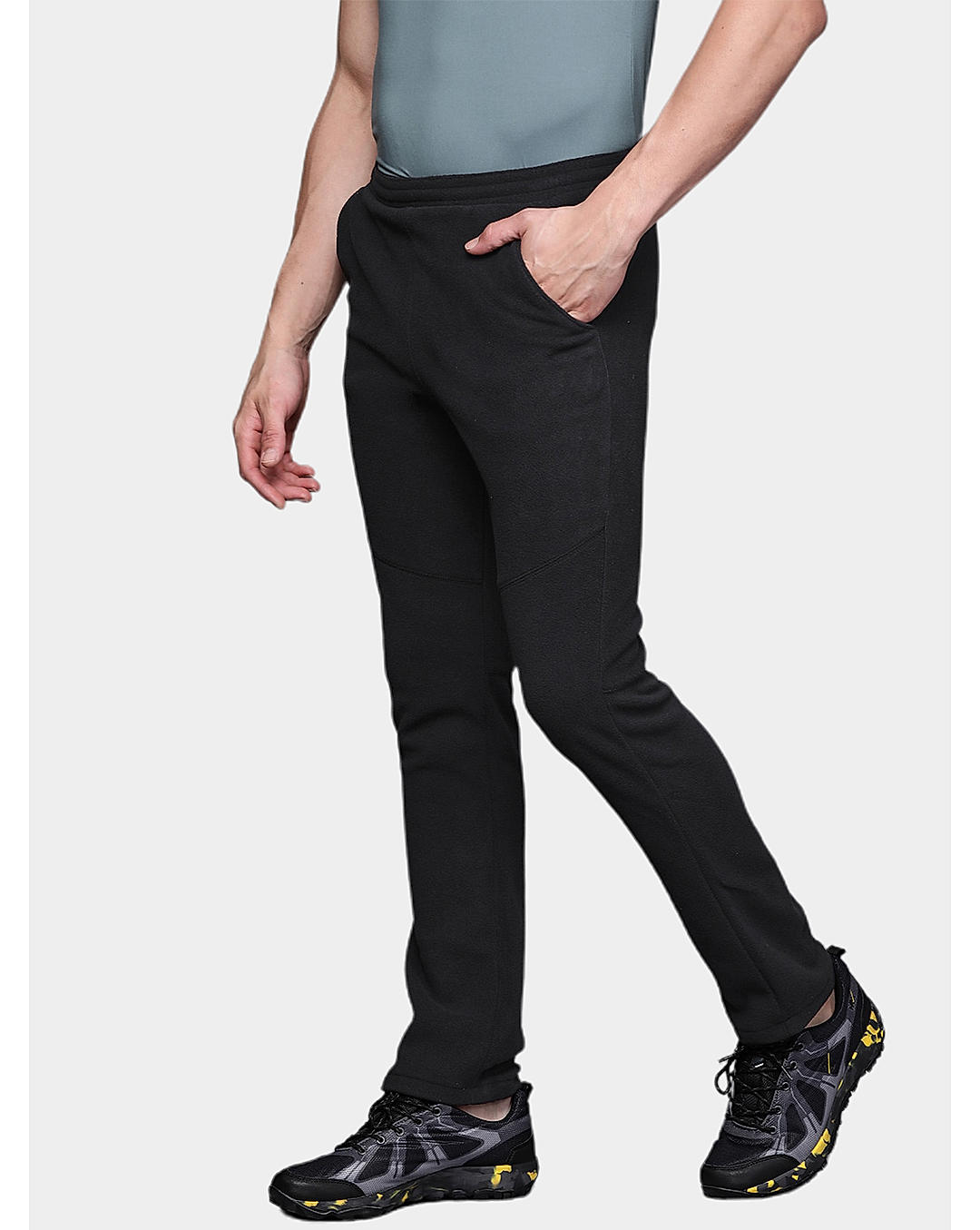 Columbia Mens Black Rapid Expedition Fleece Trouser
