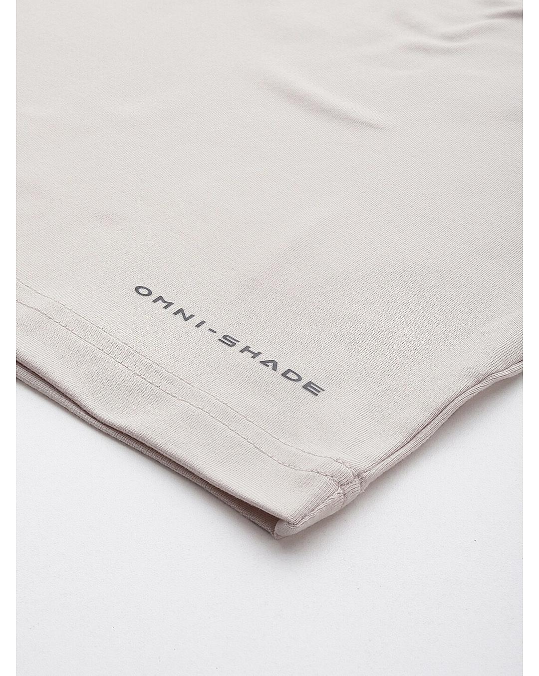 Columbia Mens Beige Omni-Wick Tech Trail Graphic Tshirt