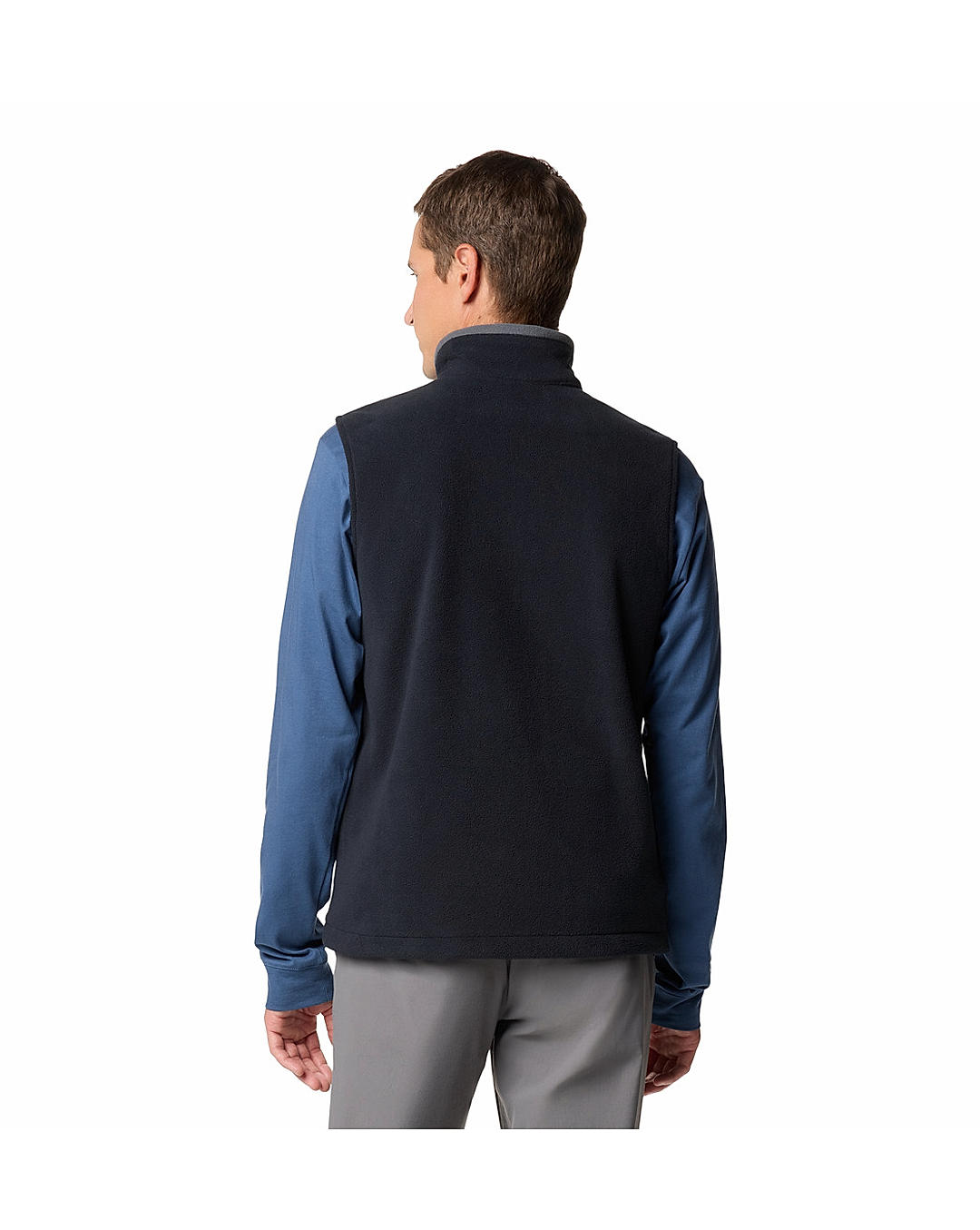 Columbia Mens Black Fast Trek Fleece Vest