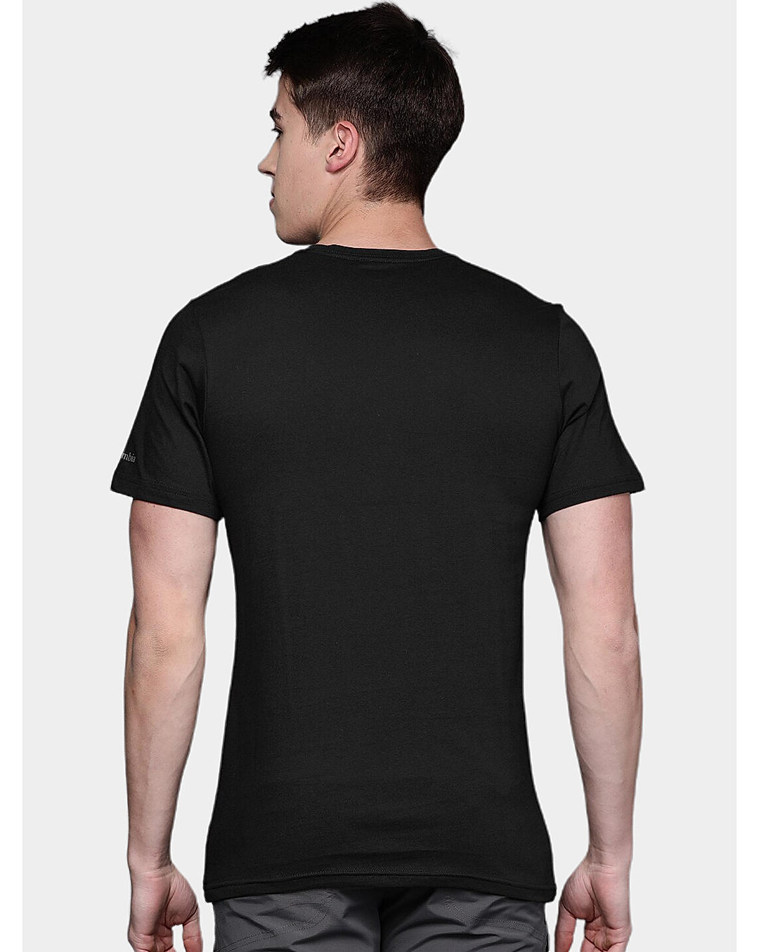 Columbia Mens Black Path Lake Graphic II Tshirt