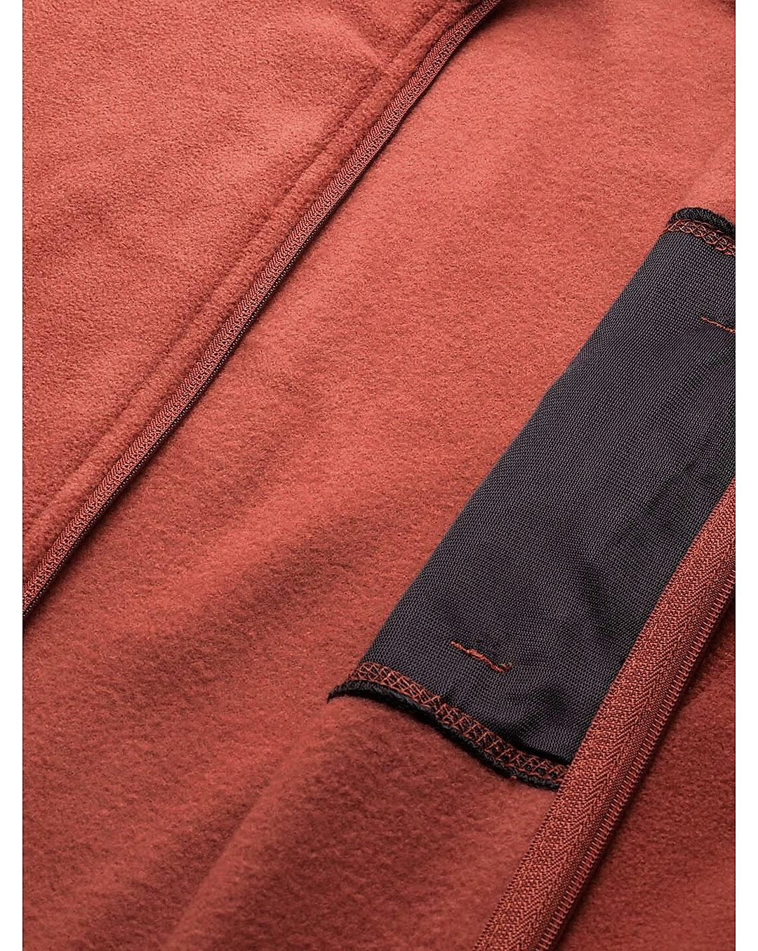 Columbia Mens Orange Fast Trek II Full Zip Fleece Jacket