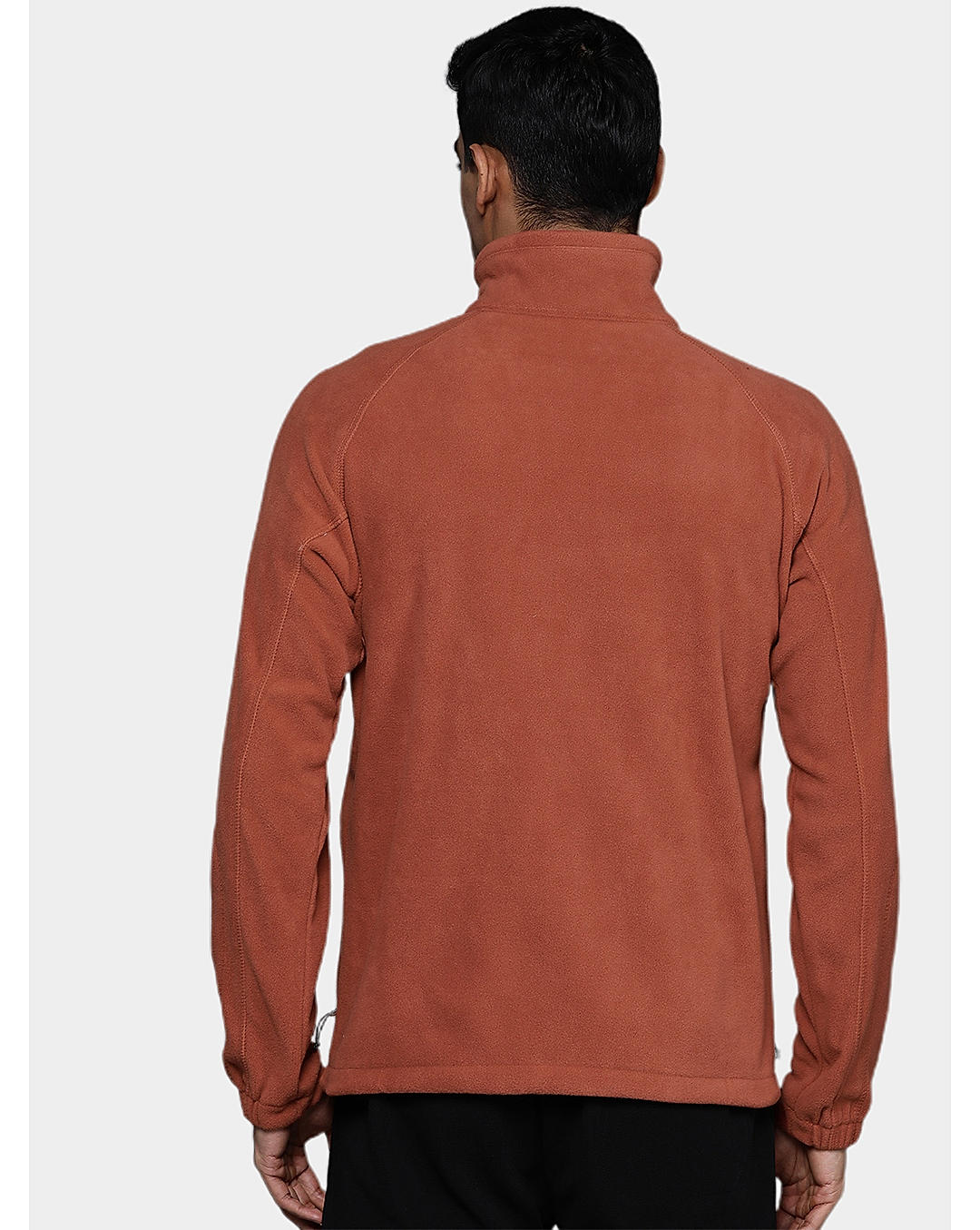 Columbia Mens Orange Fast Trek II Full Zip Fleece Jacket