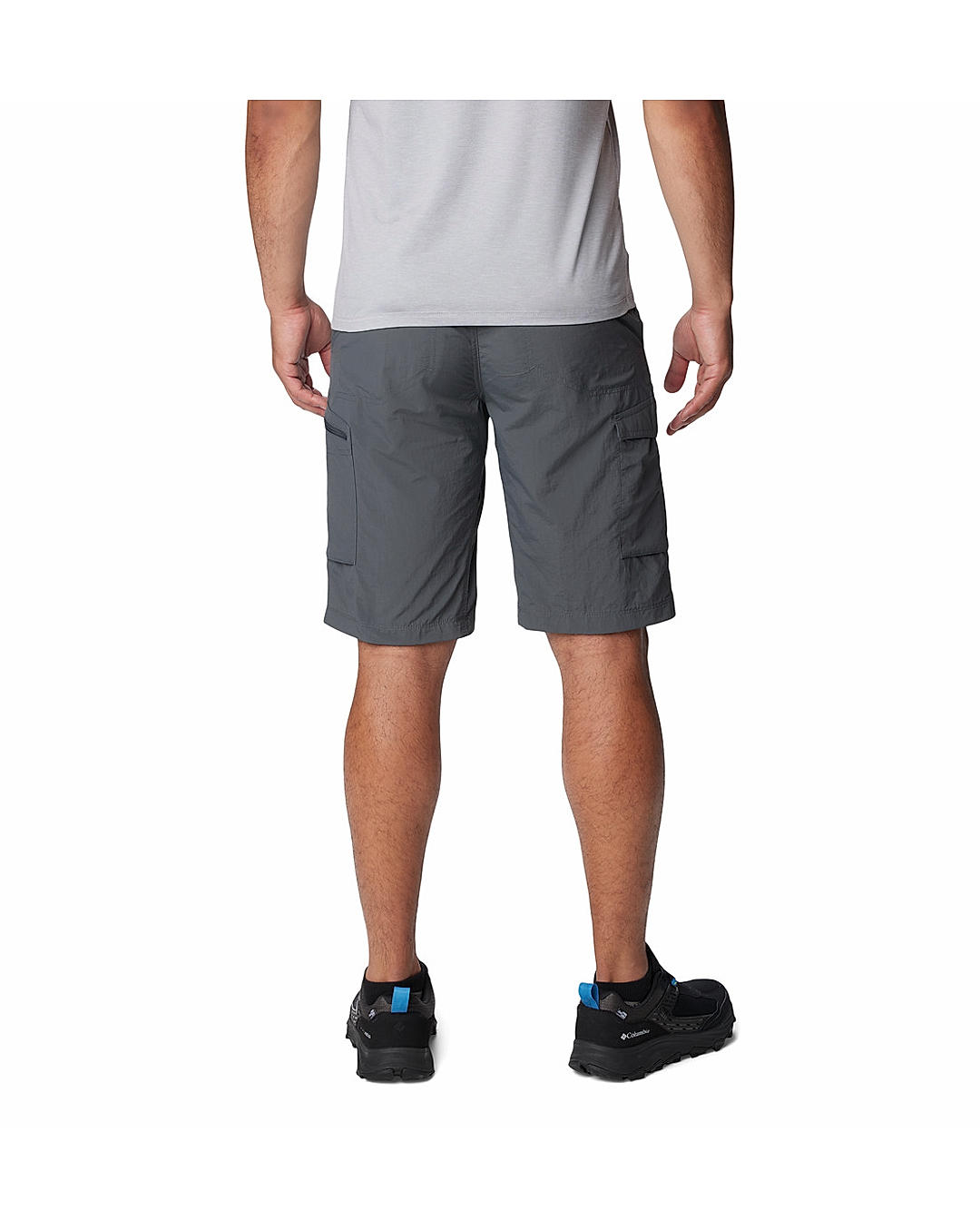 Columbia Mens Grey Omni-Wick Silver Ridge Cargo Short