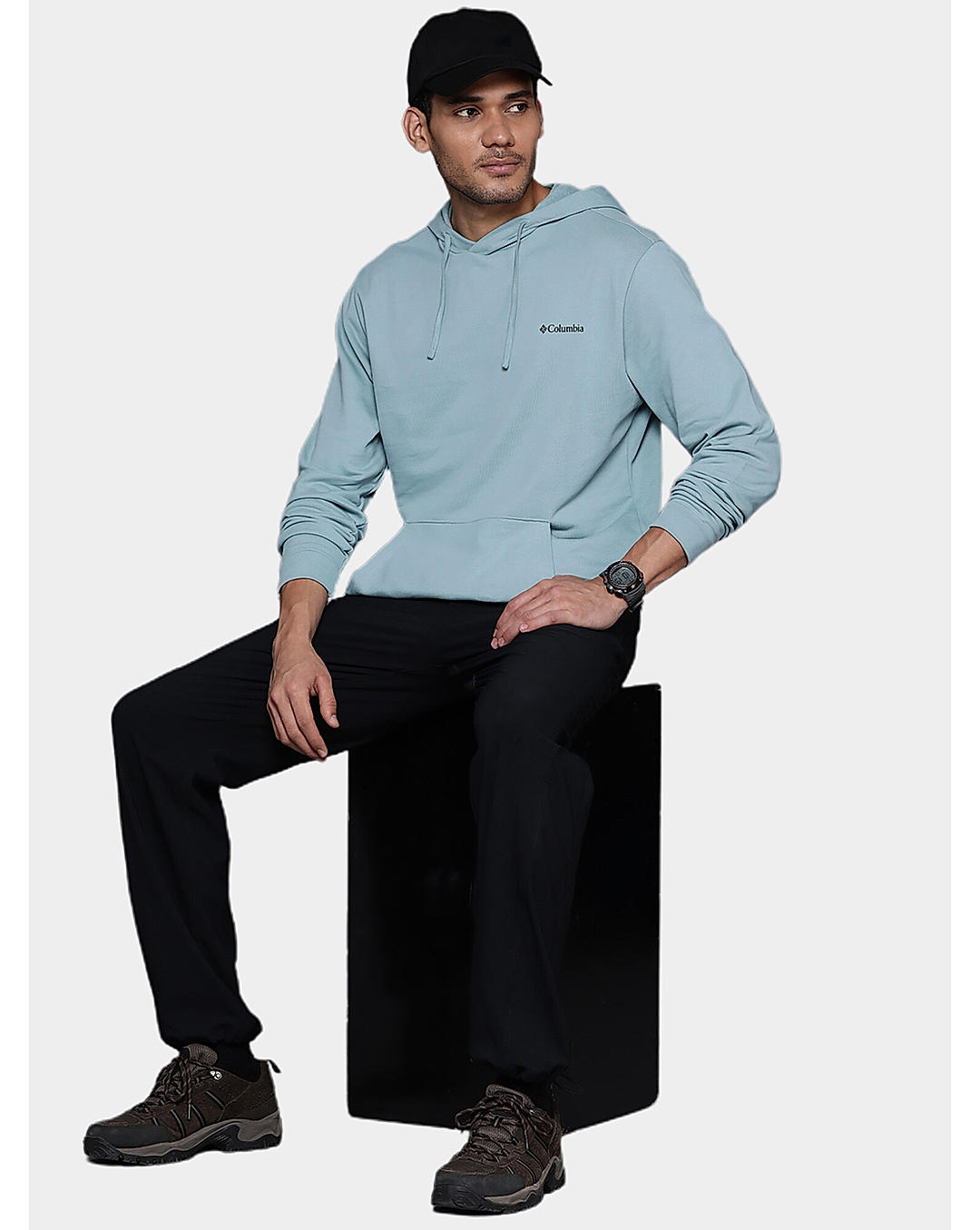 Columbia Mens Navy Break It Down Hoodie