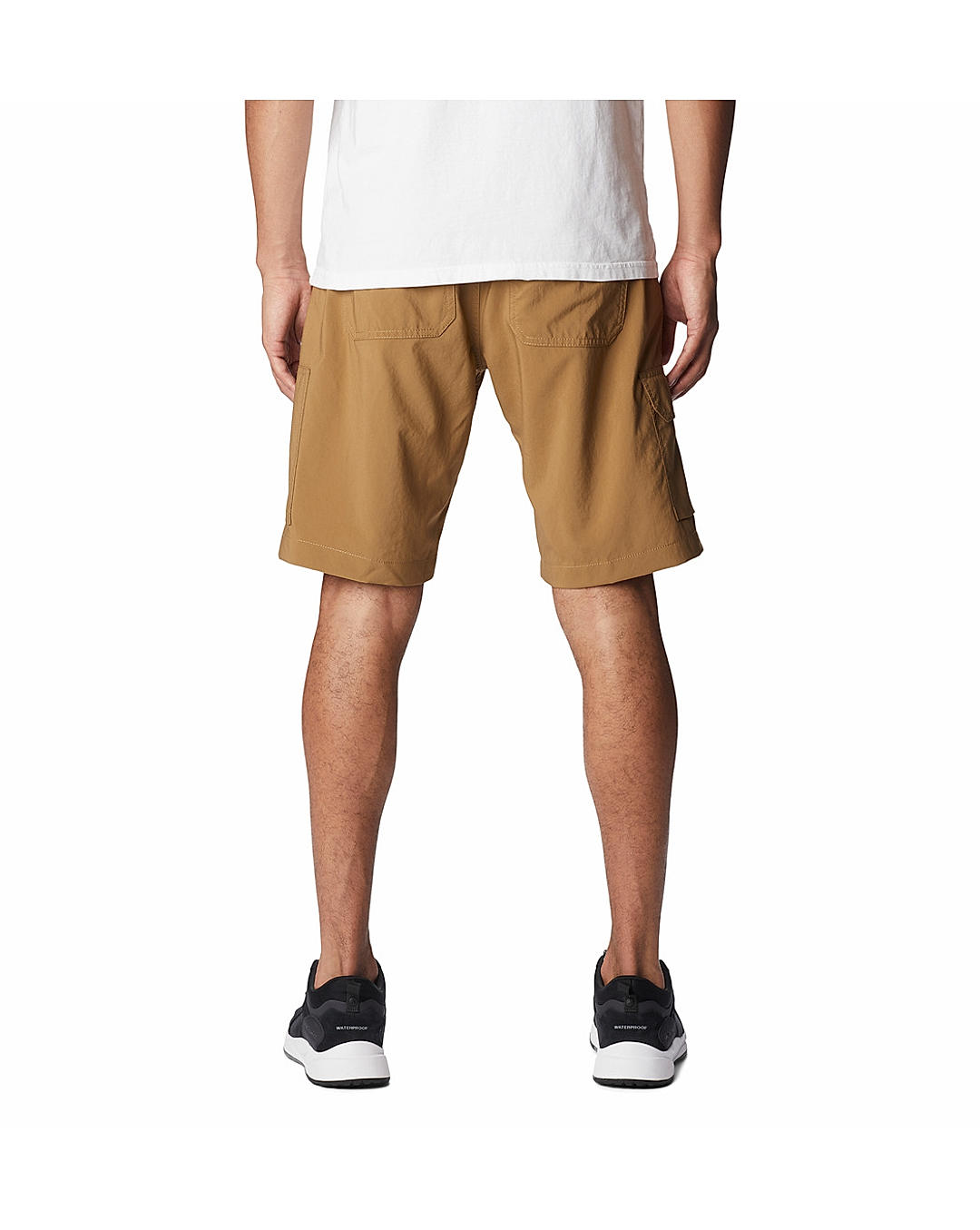 Columbia Mens Beige Omni-Shade Silver Ridge Utility Cargo Short