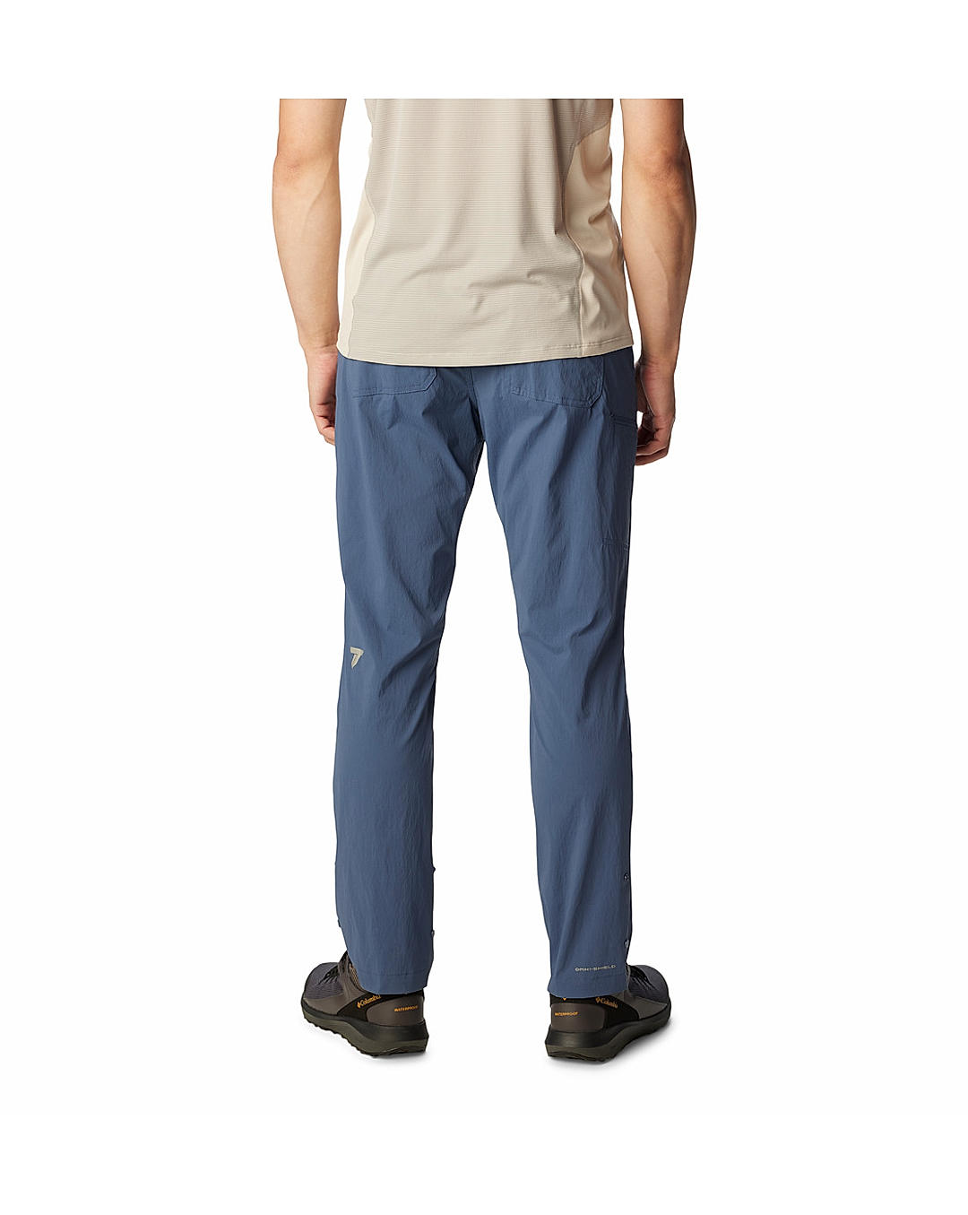 Columbia Mens Navy Omni-Shield Wanoga Lightweight Pant
