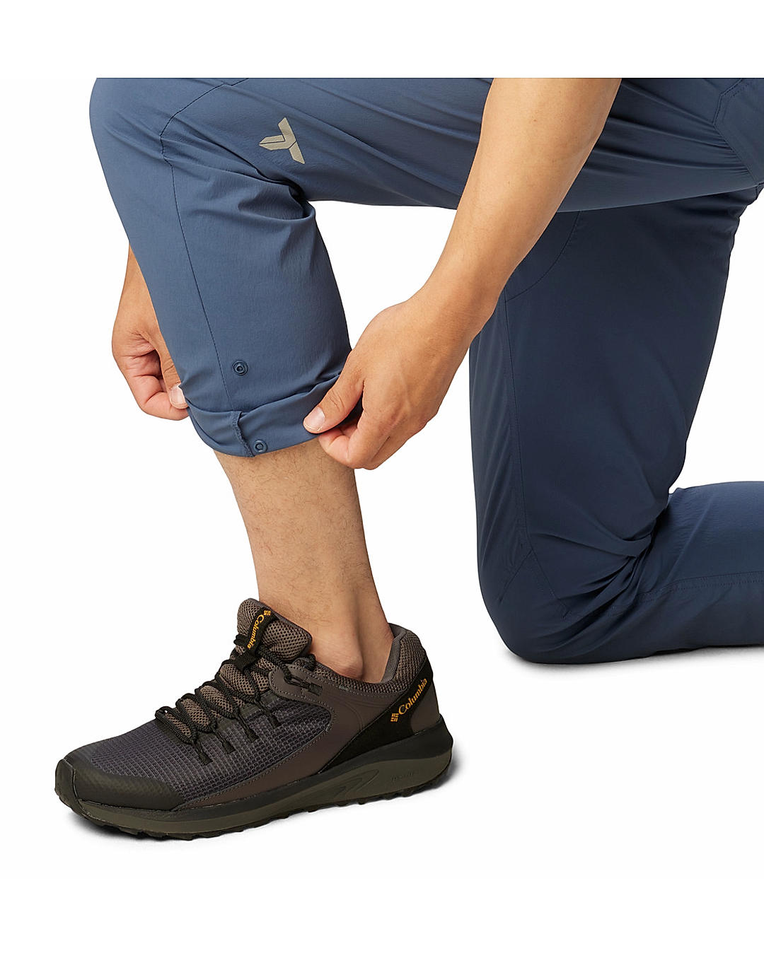 Columbia Mens Navy Omni-Shield Wanoga Lightweight Pant