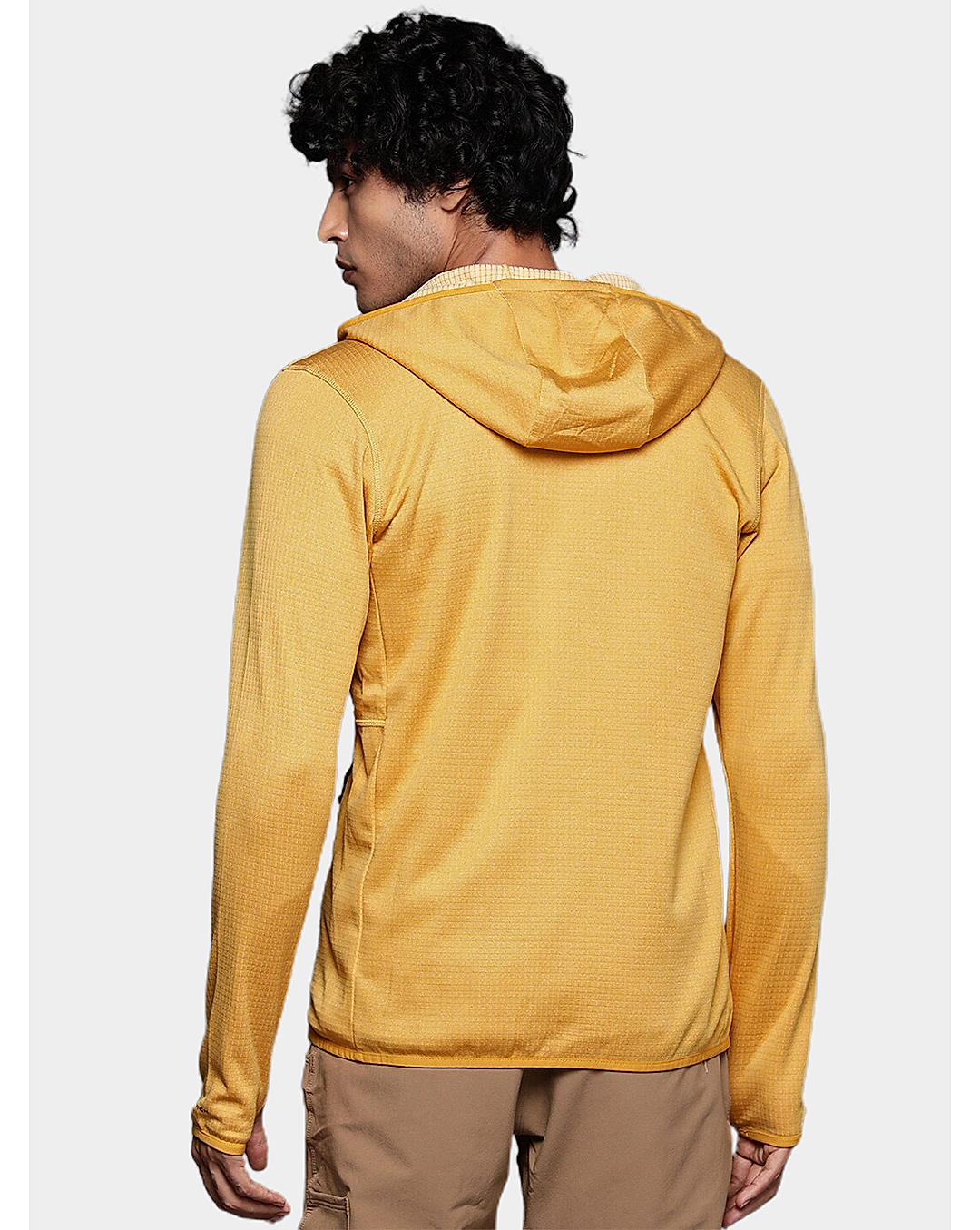 Columbia Mens Yellow Omni-Wick Park View Full Zip Fleece Jacket