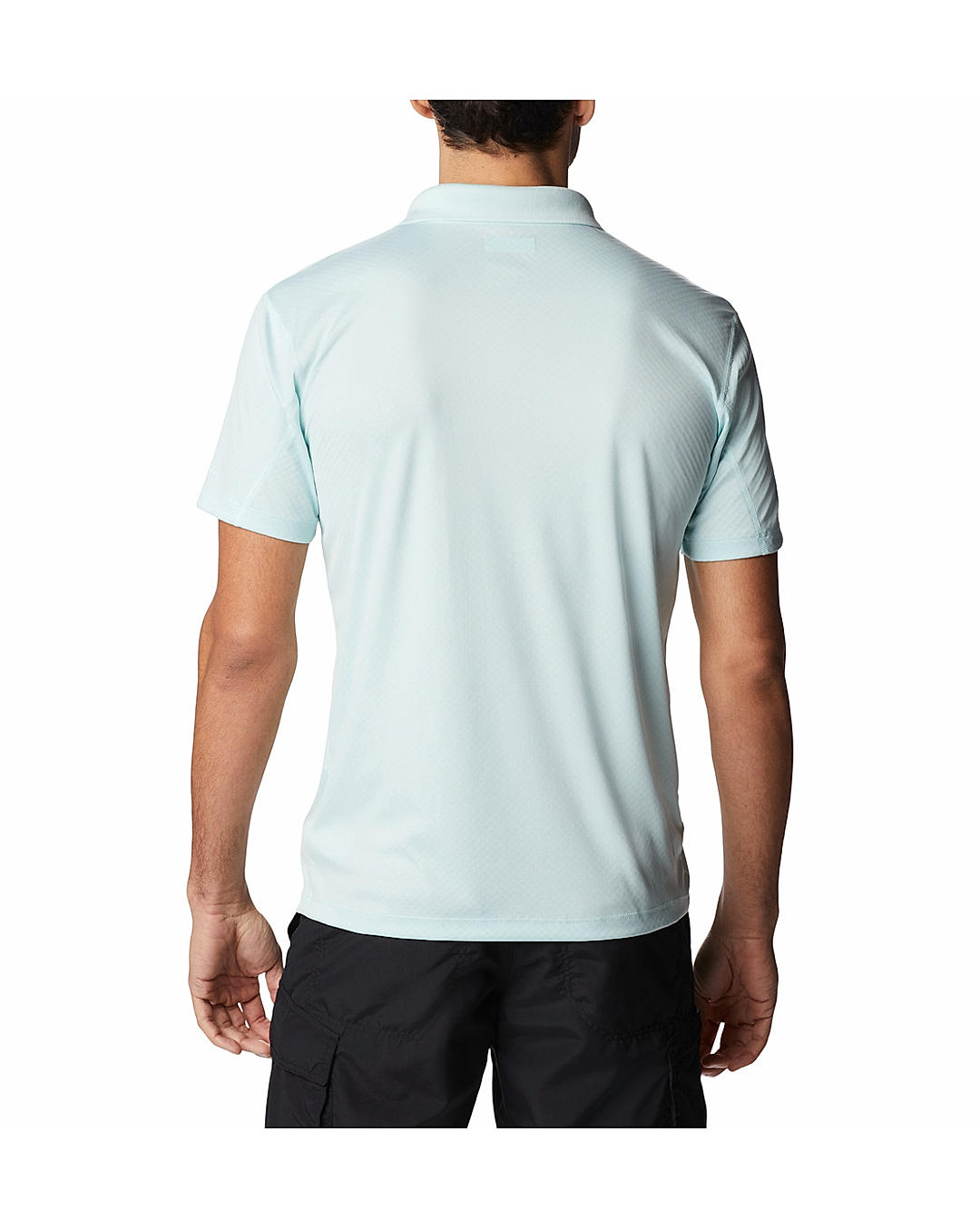 Columbia Mens Blue Omni-Freeze Zero Rules  Polo Tshirt