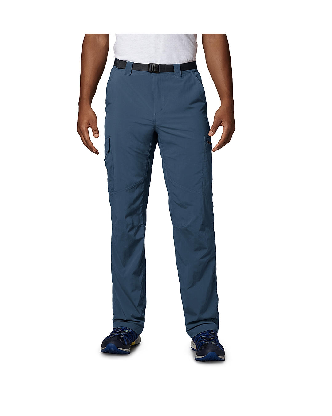 Columbia Mens Navy Omni-Wick Silver Ridge Cargo Pant