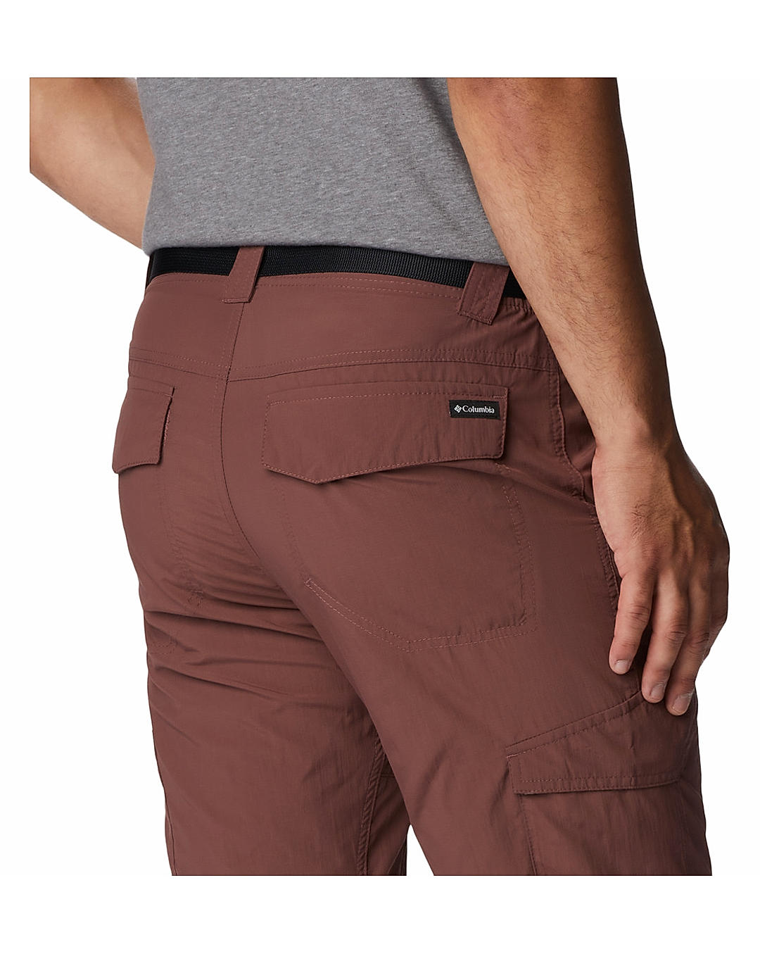 Columbia Mens Red Omni-Wick Silver Ridge Cargo Pant