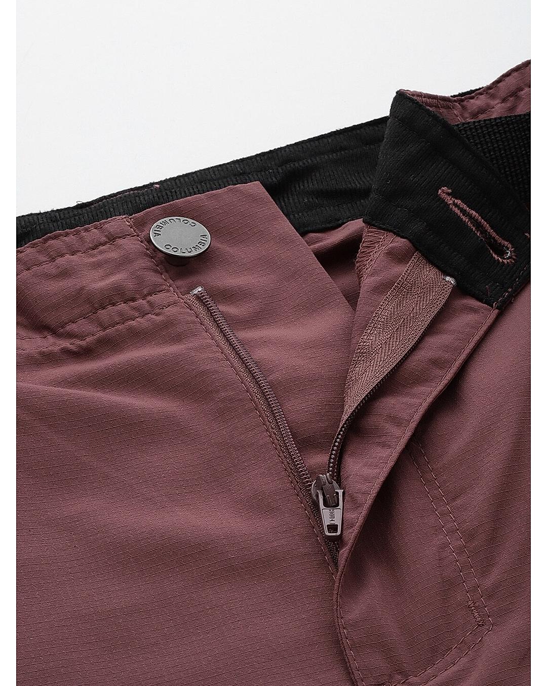 Columbia Mens Red Omni-Wick Silver Ridge Cargo Pant