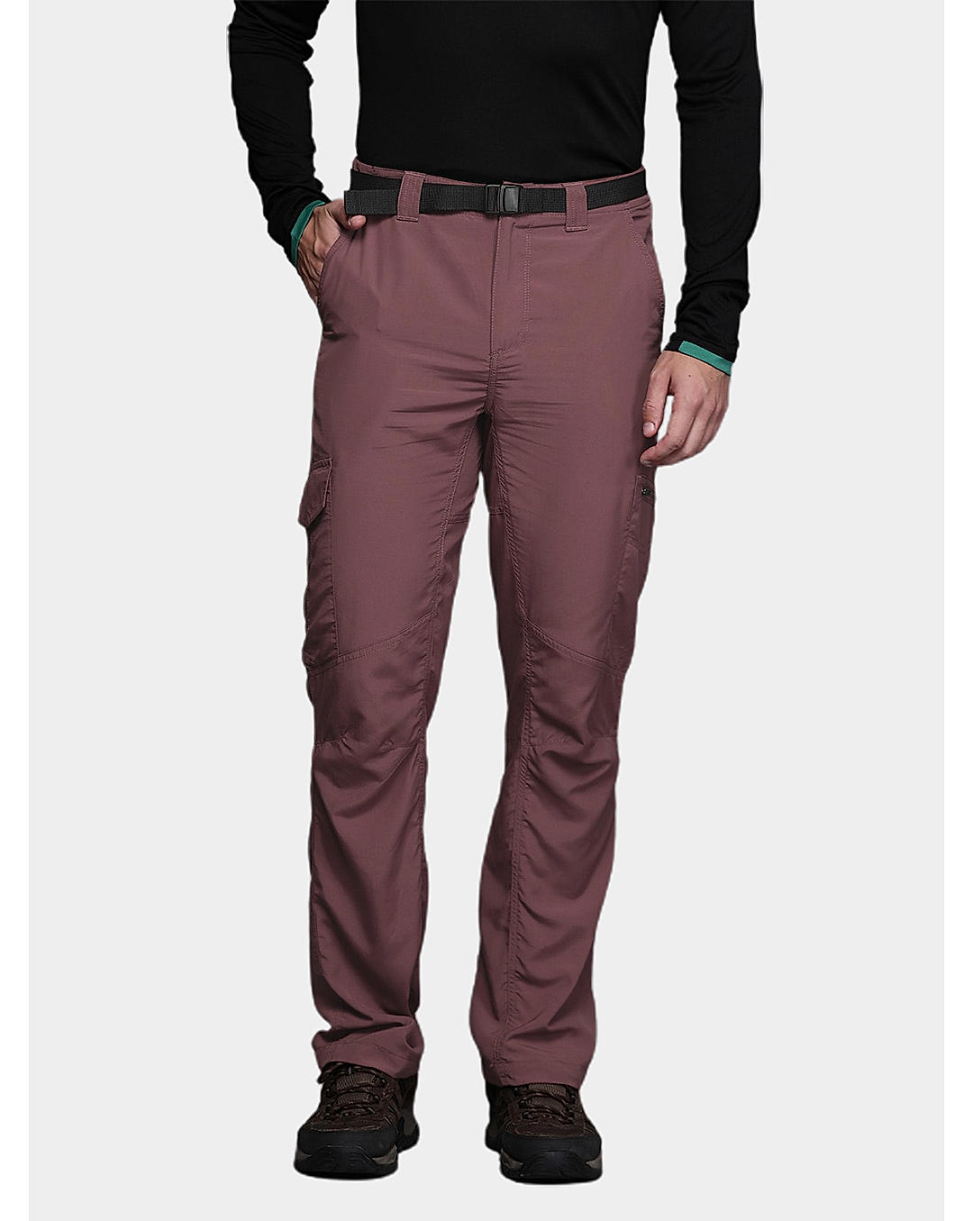 Columbia Mens Red Omni-Wick Silver Ridge Cargo Pant