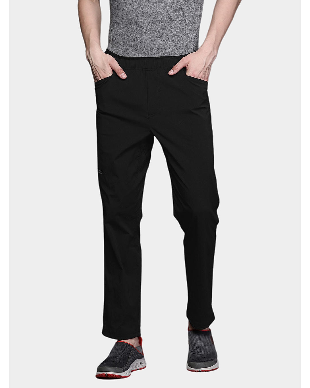 Columbia Mens Black Omni-Shield M Titan Pass Lightweight Pant