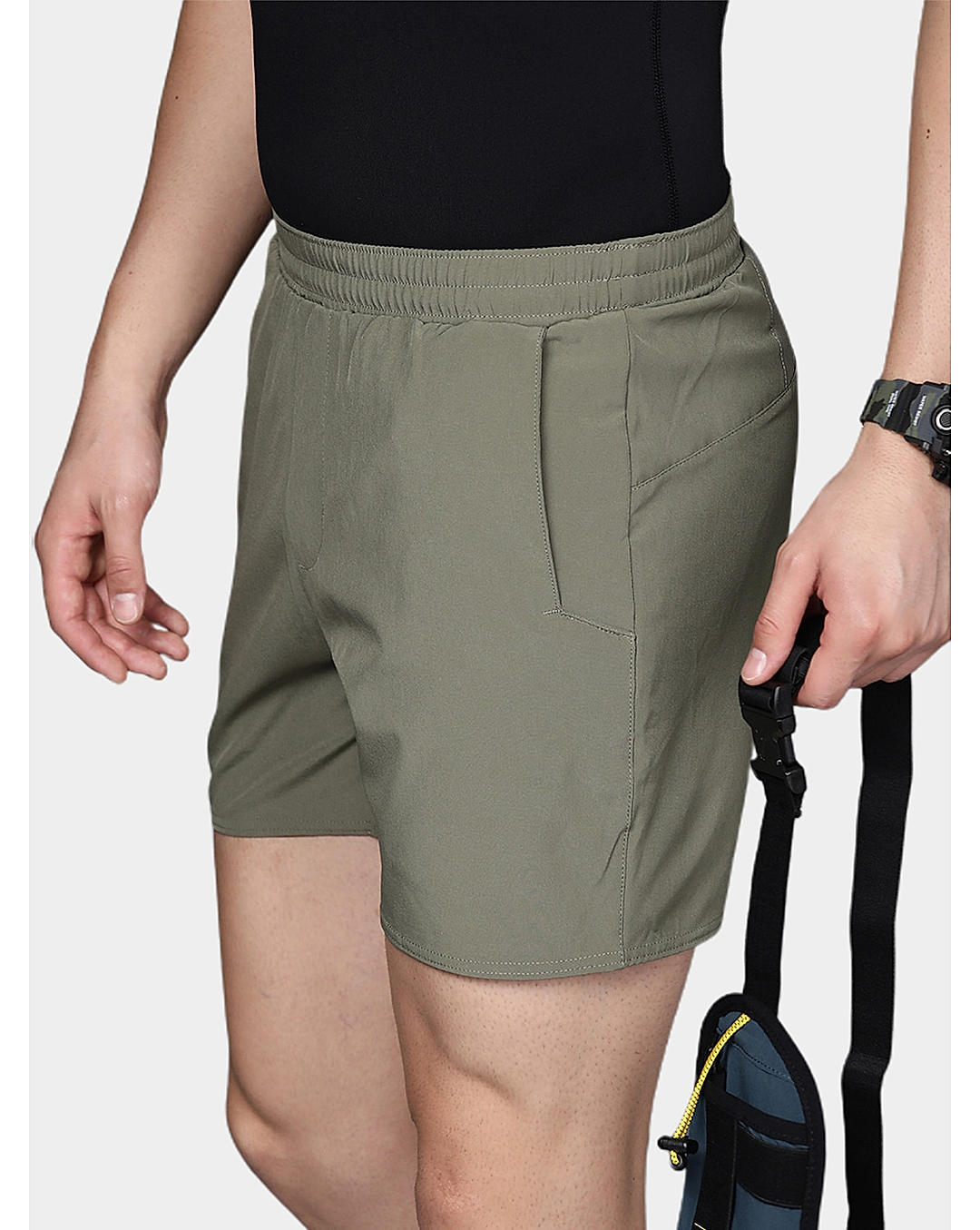 Columbia Mens Olive Omni-Wick Columbia Hike Short