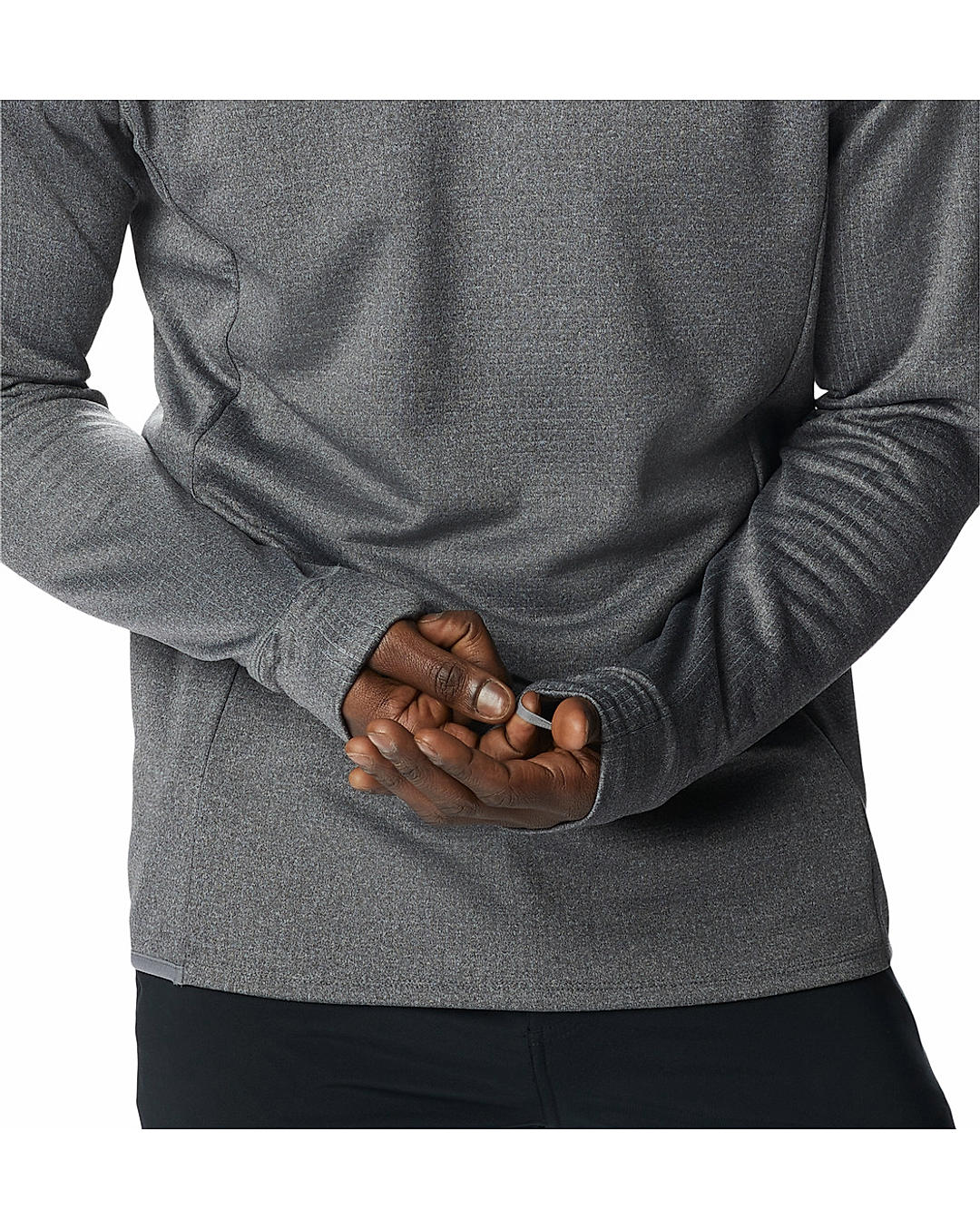 Columbia Mens Grey Omni-Wick Park View Crew Pullover