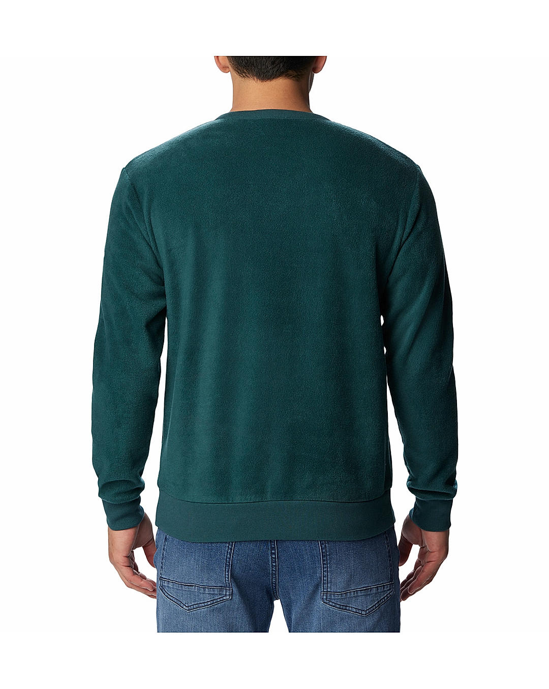 Columbia Mens Green Steens Mountain Crew 2.0 Pullover
