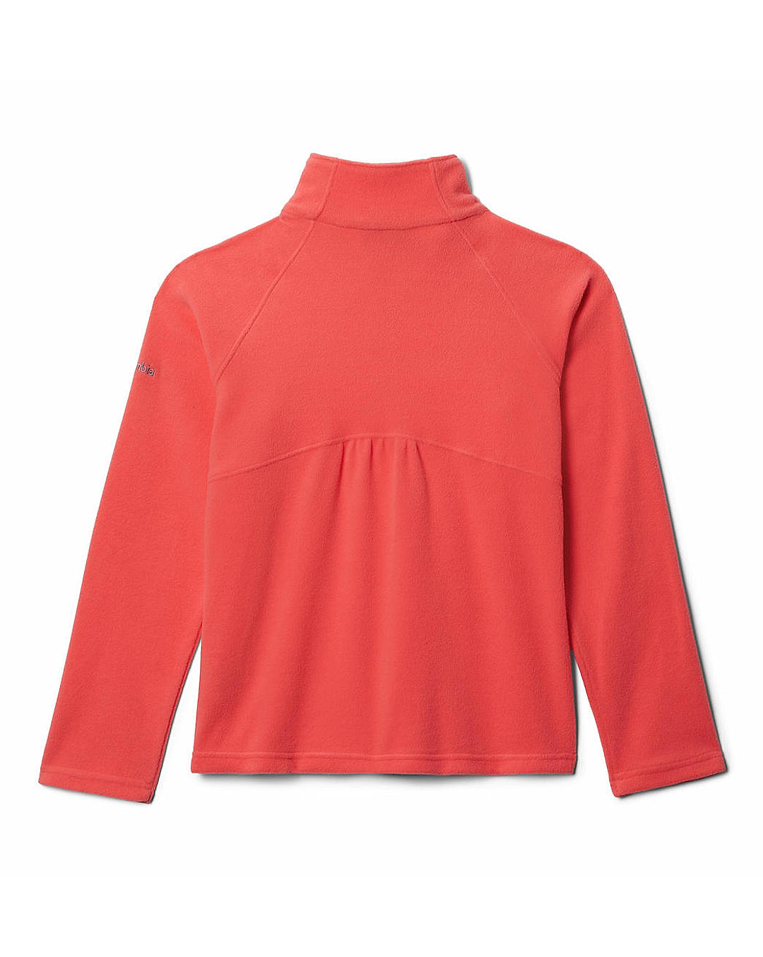 Columbia Kids Girls Red Glacial Fleece Half Zip Pullover