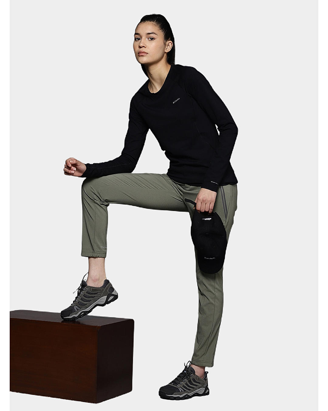 Columbia Women Olive Bryce Canyon II Pant (Sun Protection)