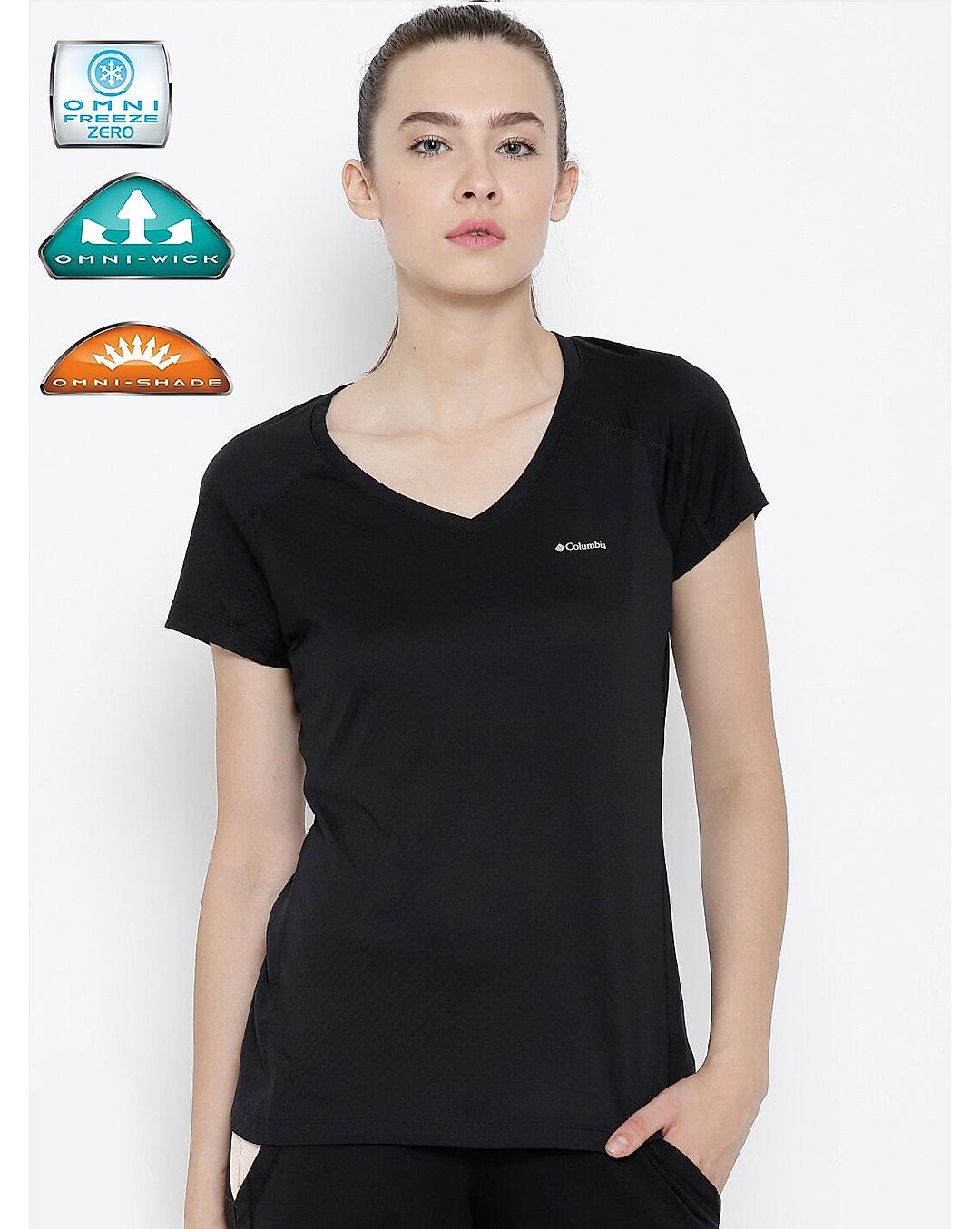 Buy Columbia Black Zero Rules Short Sleeve Shirt For women Online at Adventuras 484439