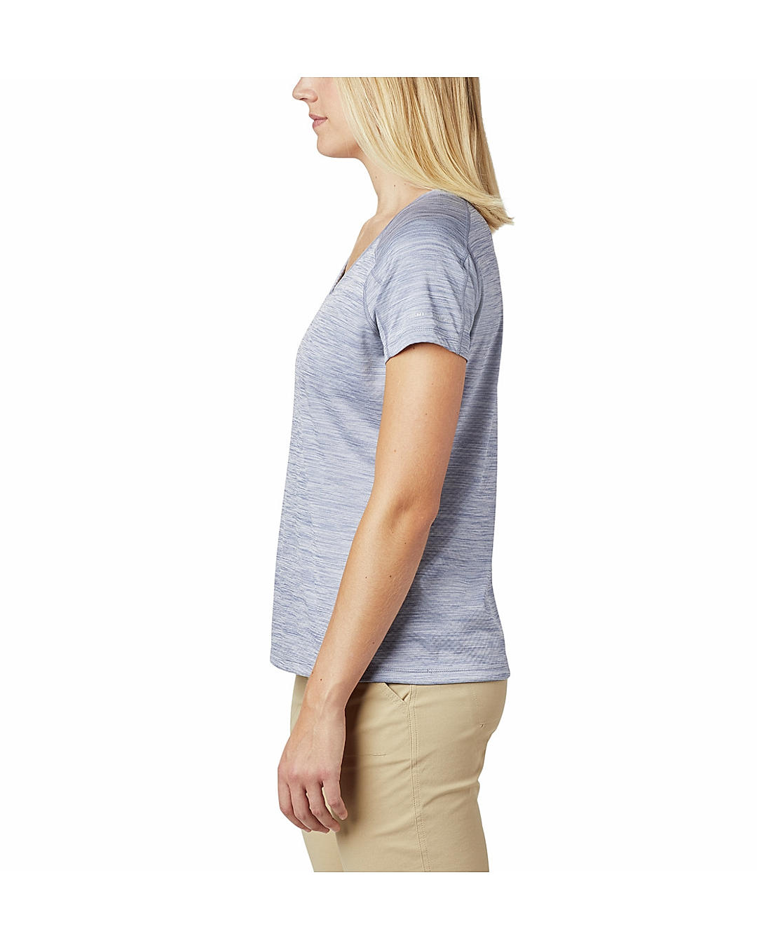Columbia Women Blue Zero Rules Short Sleeve T-Shirt 
