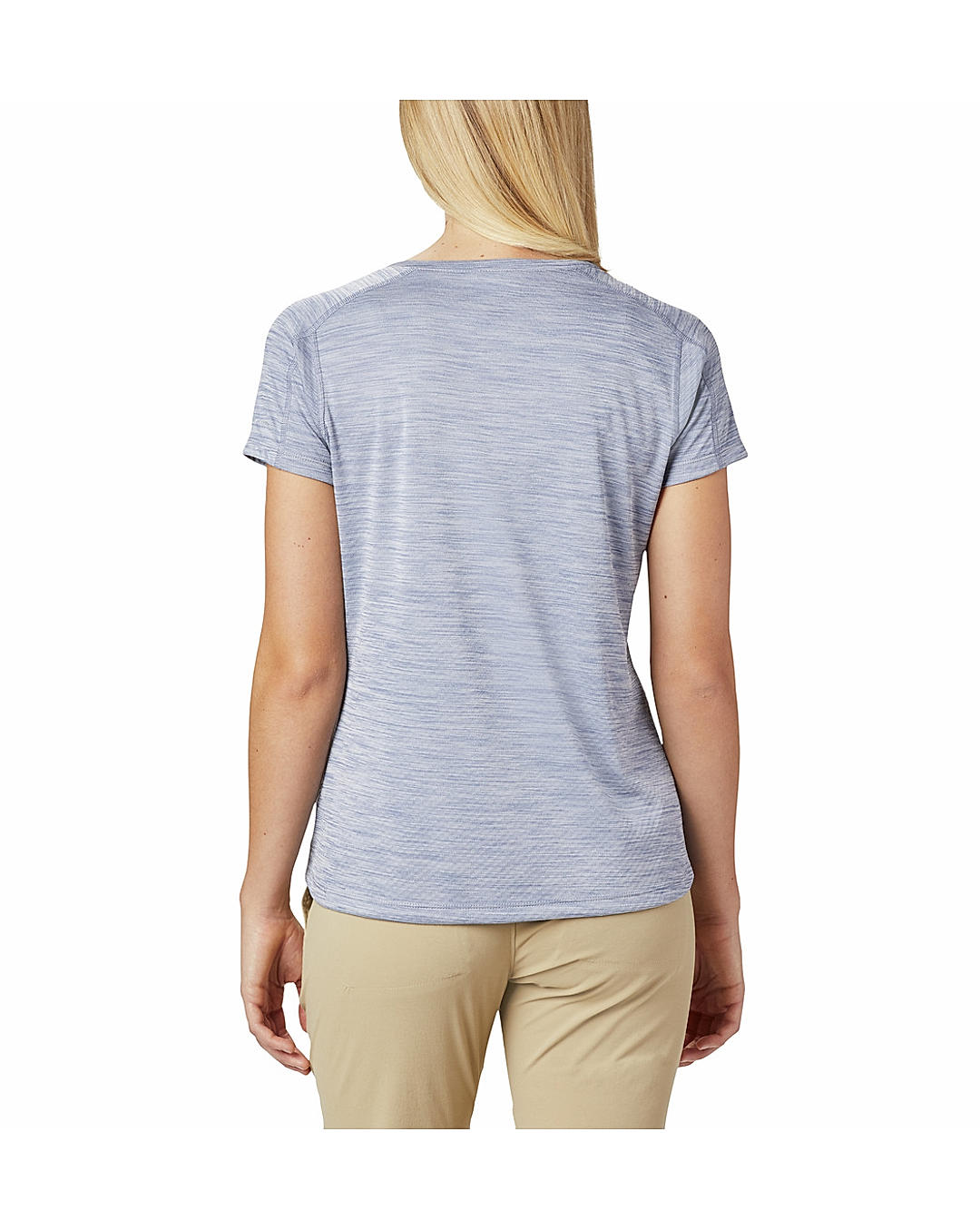 Columbia Women Blue Zero Rules Short Sleeve T-Shirt 