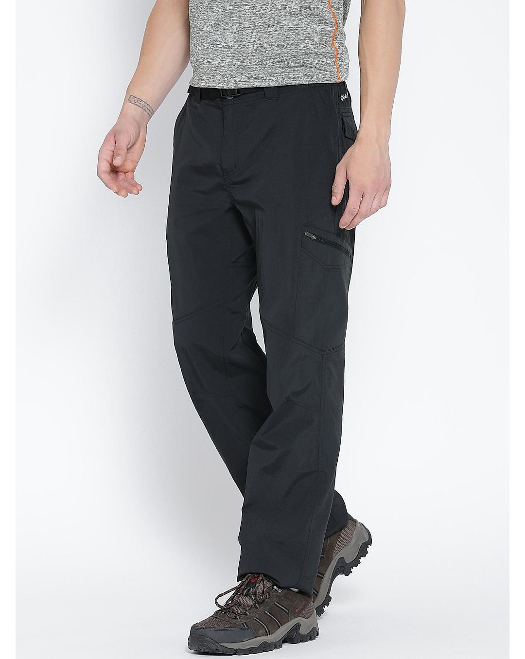 Columbia Mens Black Omni-Wick Silver Ridge Cargo Pant