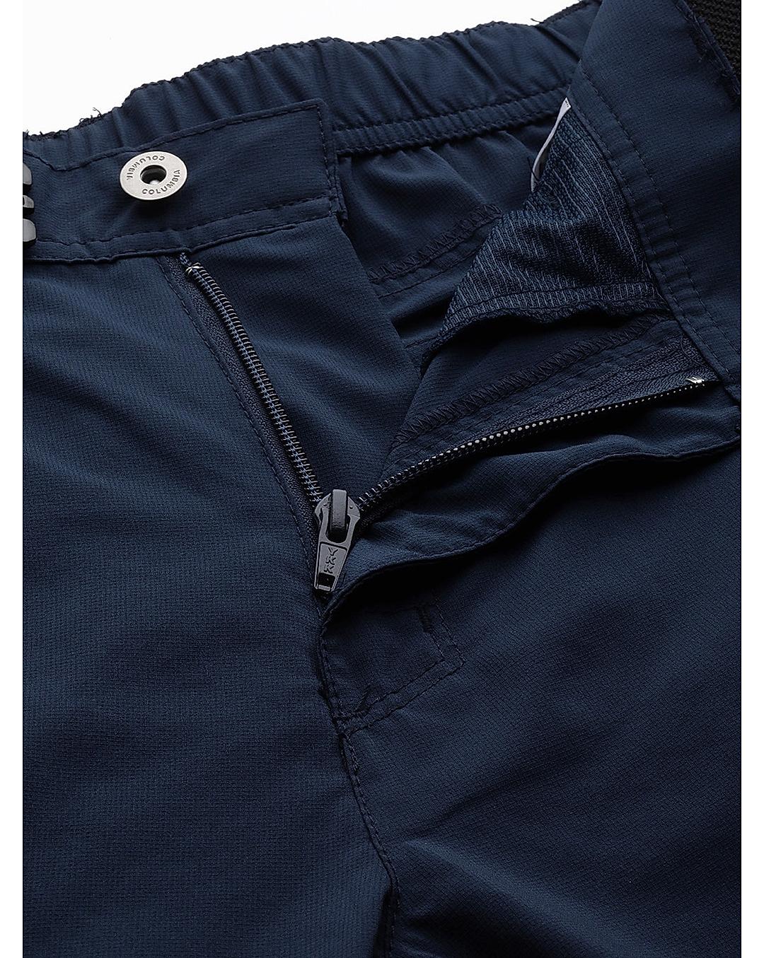 Columbia Mens Navy Omni-Shade Silver Ridge Utility Pant