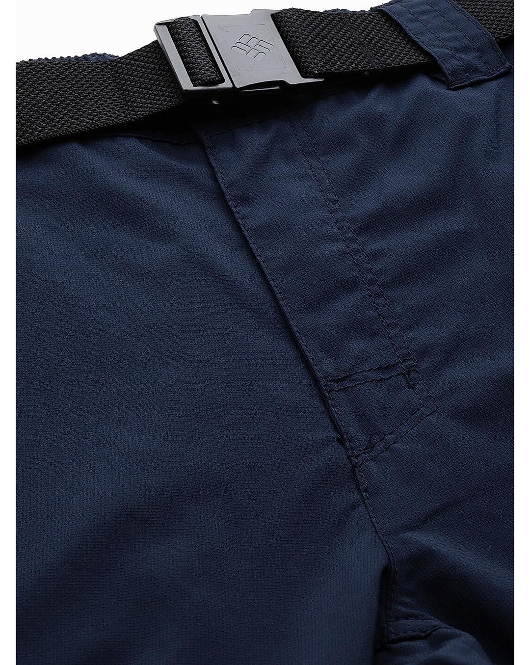Columbia Mens Navy Omni-Shade Silver Ridge Utility Pant