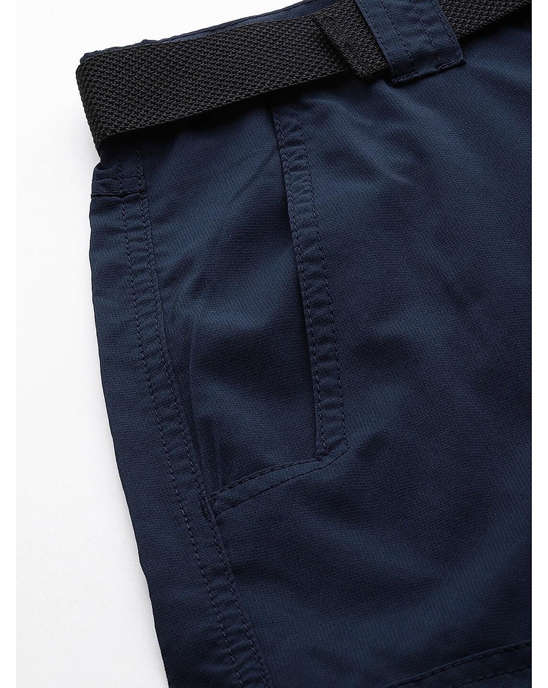 Columbia Mens Navy Omni-Shade Silver Ridge Utility Pant