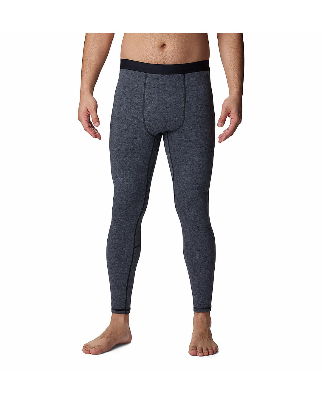 Columbia Mens Grey Omni-Wick Tunnel Springs Wool Thermal Bottom (Not Returnable)