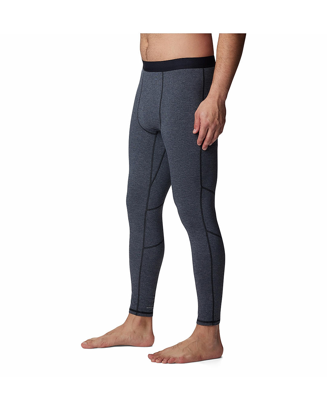 Columbia Mens Grey Omni-Wick Tunnel Springs Wool Thermal Bottom (Not Returnable)