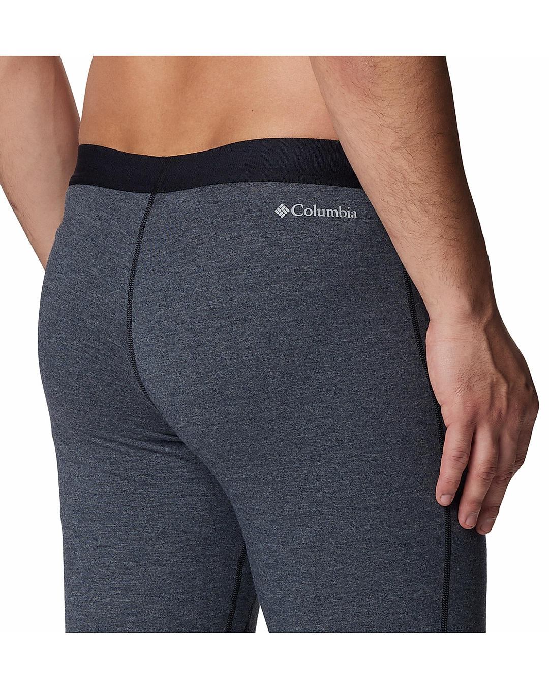 Columbia Mens Grey Omni-Wick Tunnel Springs Wool Thermal Bottom (Not Returnable)