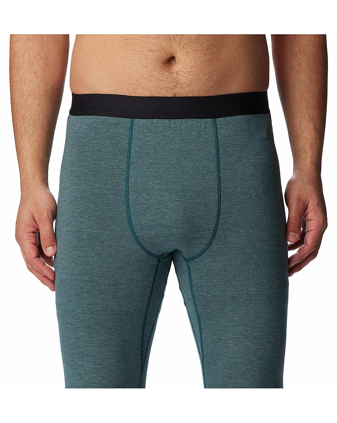 Columbia Mens Navy Omni-Wick Tunnel Springs Wool Thermal Bottom (Not Returnable)