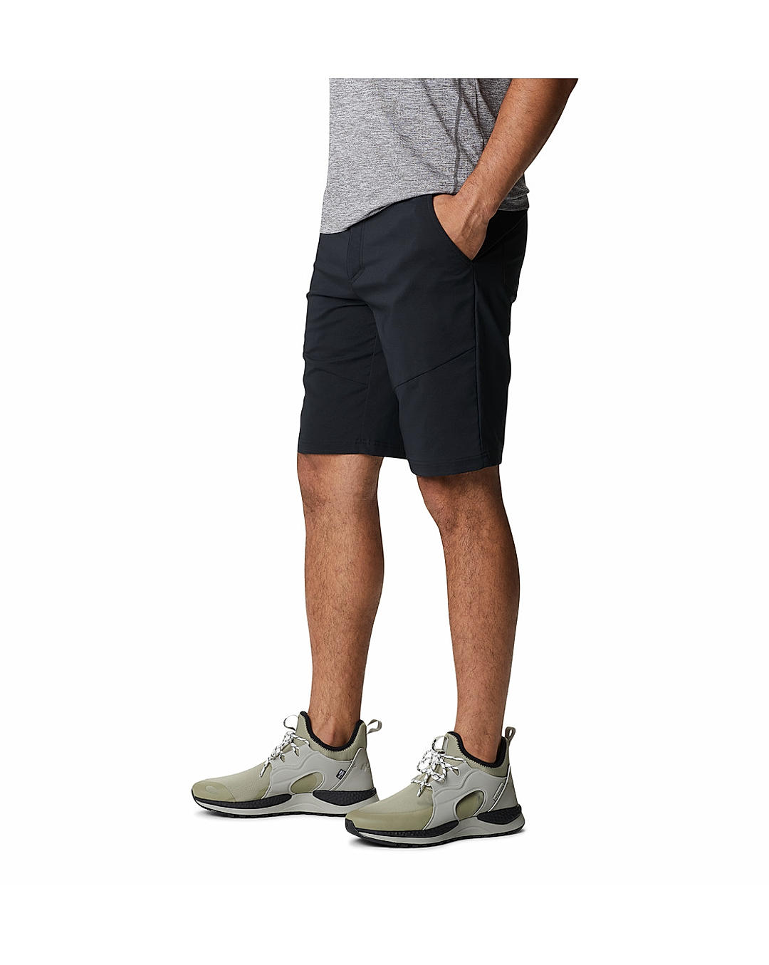 Columbia Mens Black Omni-Shield Tech Trail Short