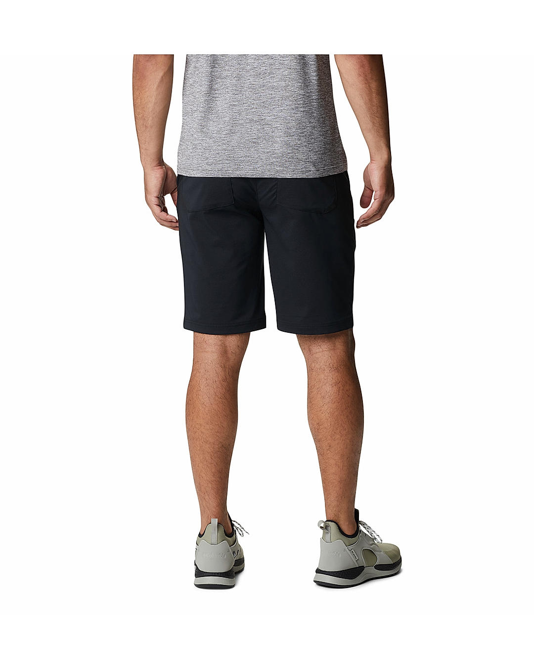 Columbia Mens Black Omni-Shield Tech Trail Short