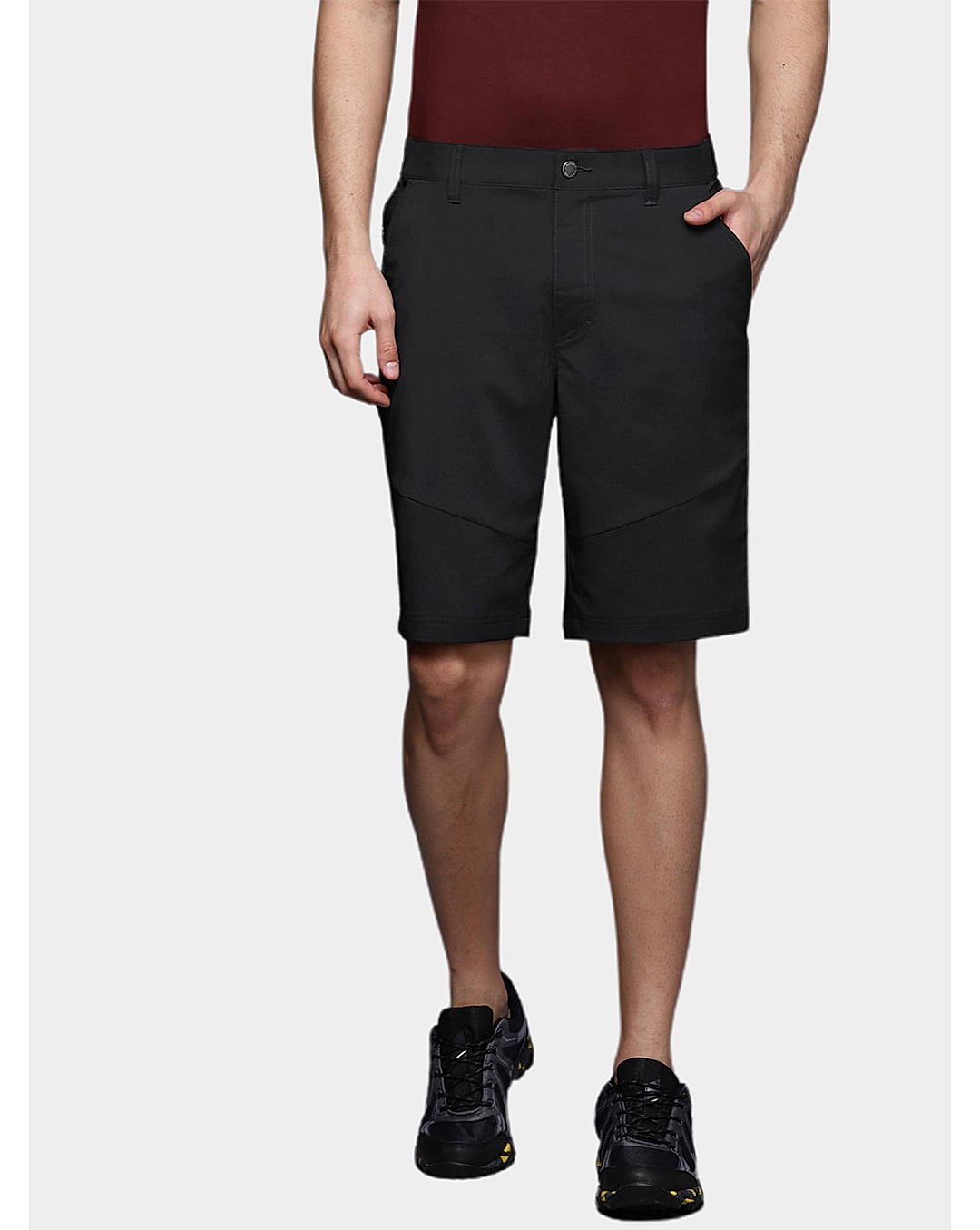 Columbia Mens Black Omni-Shield Tech Trail Short