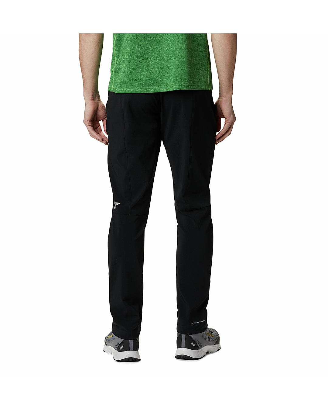 Columbia Mens Black Omni-Shield M Titan Pass Pant
