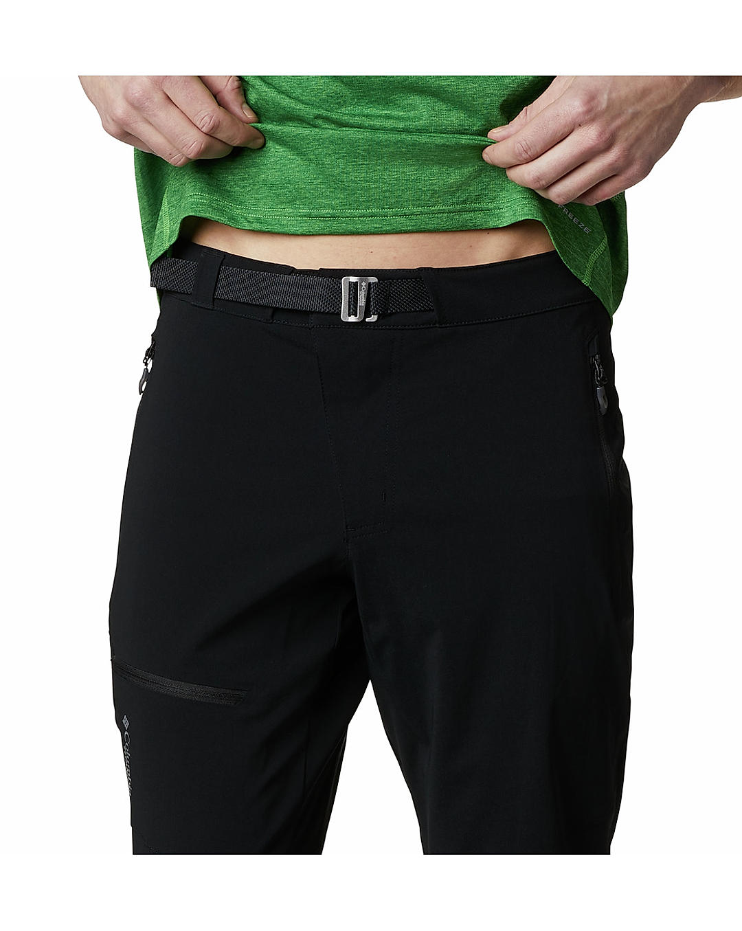 Columbia Mens Black Omni-Shield M Titan Pass Pant