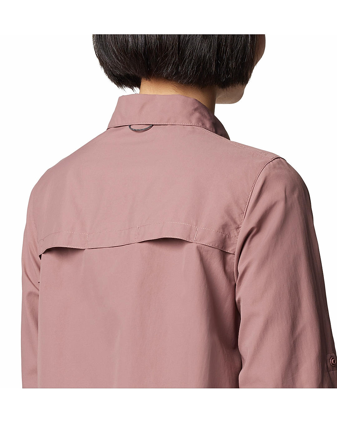 Columbia Womens Muave Omni-Shade Silver Ridge 3.0 Long Sleeve Shirt