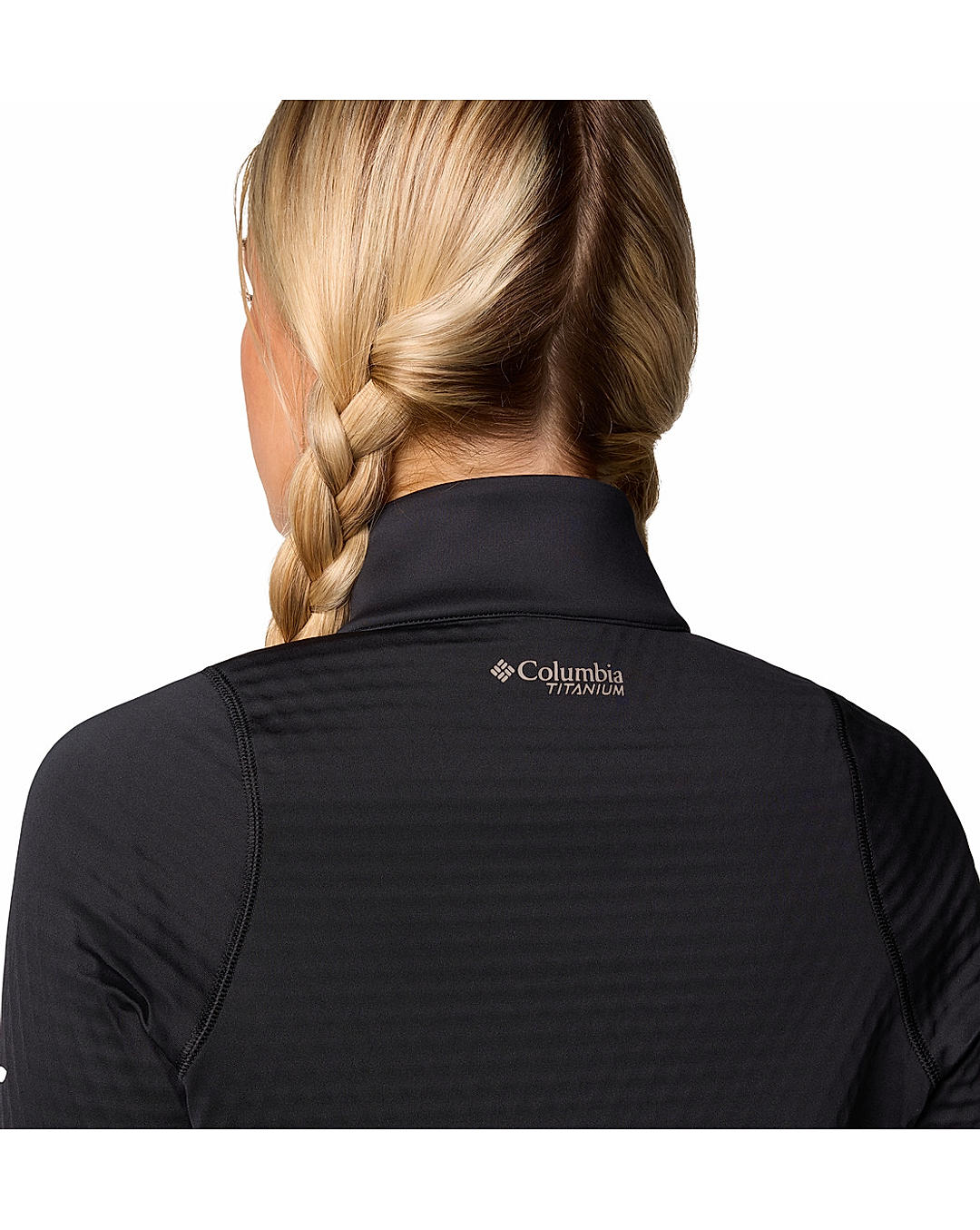 Columbia Womens Black Omni-Heat Helix Crystal Leaf Omni-Heat Helix Full Zip Jacket