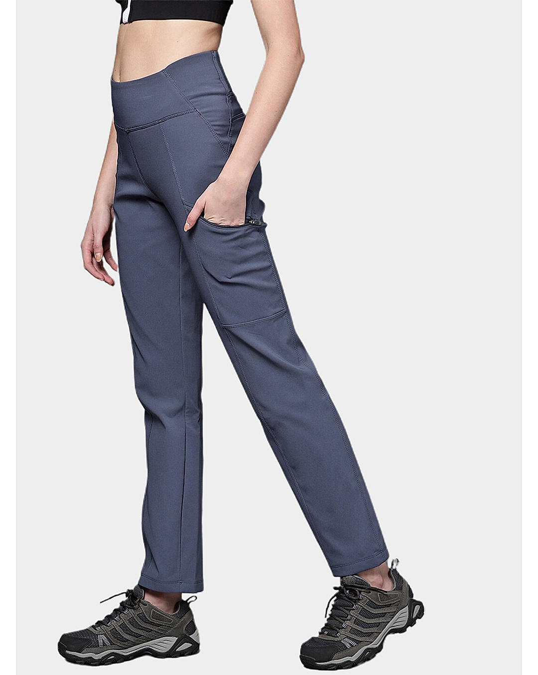 Columbia Womens Navy Omni-Shield Back Beauty Highrise Warm Winter Pant