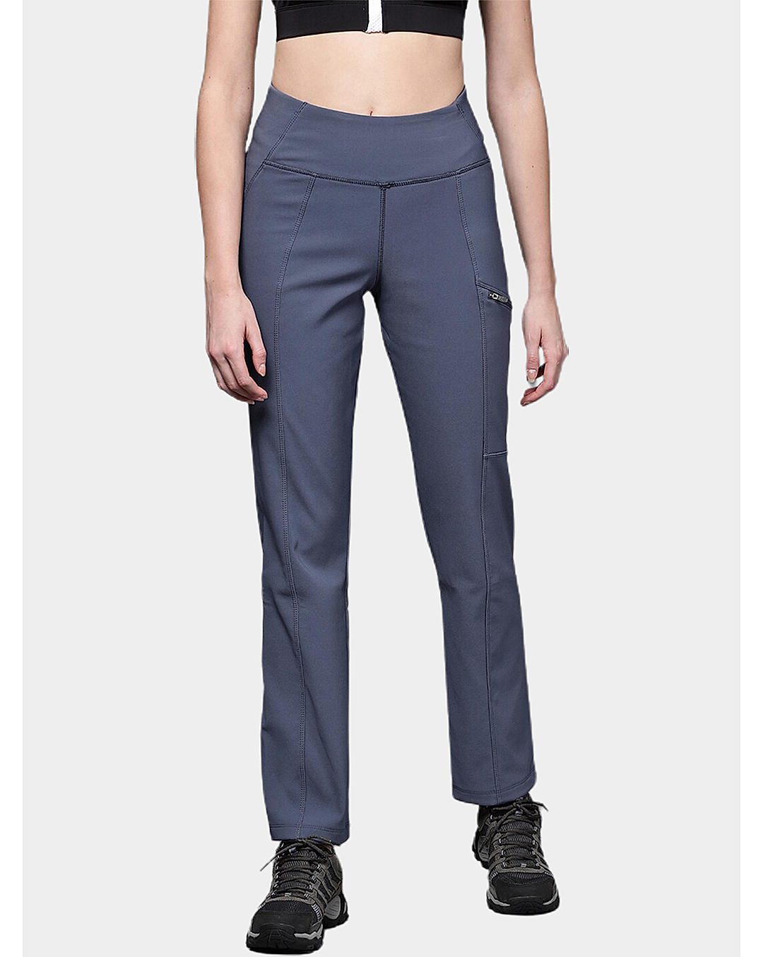Columbia Womens Navy Omni-Shield Back Beauty Highrise Warm Winter Pant