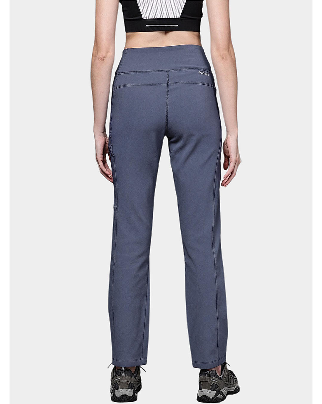 Columbia Womens Navy Omni-Shield Back Beauty Highrise Warm Winter Pant