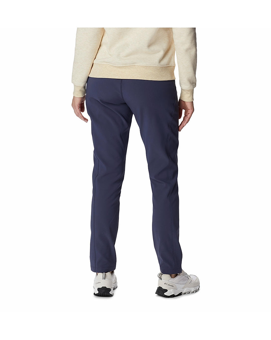 Columbia Womens Navy Omni-Shield Back Beauty Highrise Warm Winter Pant