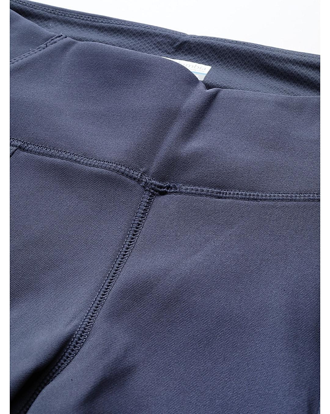 Columbia Womens Navy Omni-Shield Back Beauty Highrise Warm Winter Pant